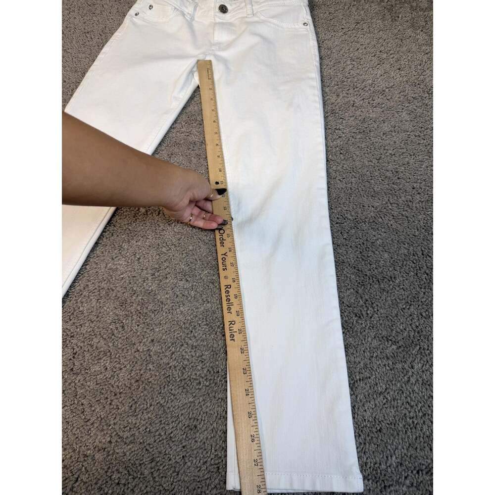 DL1961 Jeans Womens 27 White Angel Mid Rise Skinny Ankle 27 Waist 28 Inseam - Picture 3 of 11